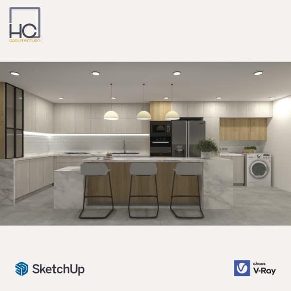 Renderizado Fotorrealista con V-Ray y Sketchup - Imagen 3